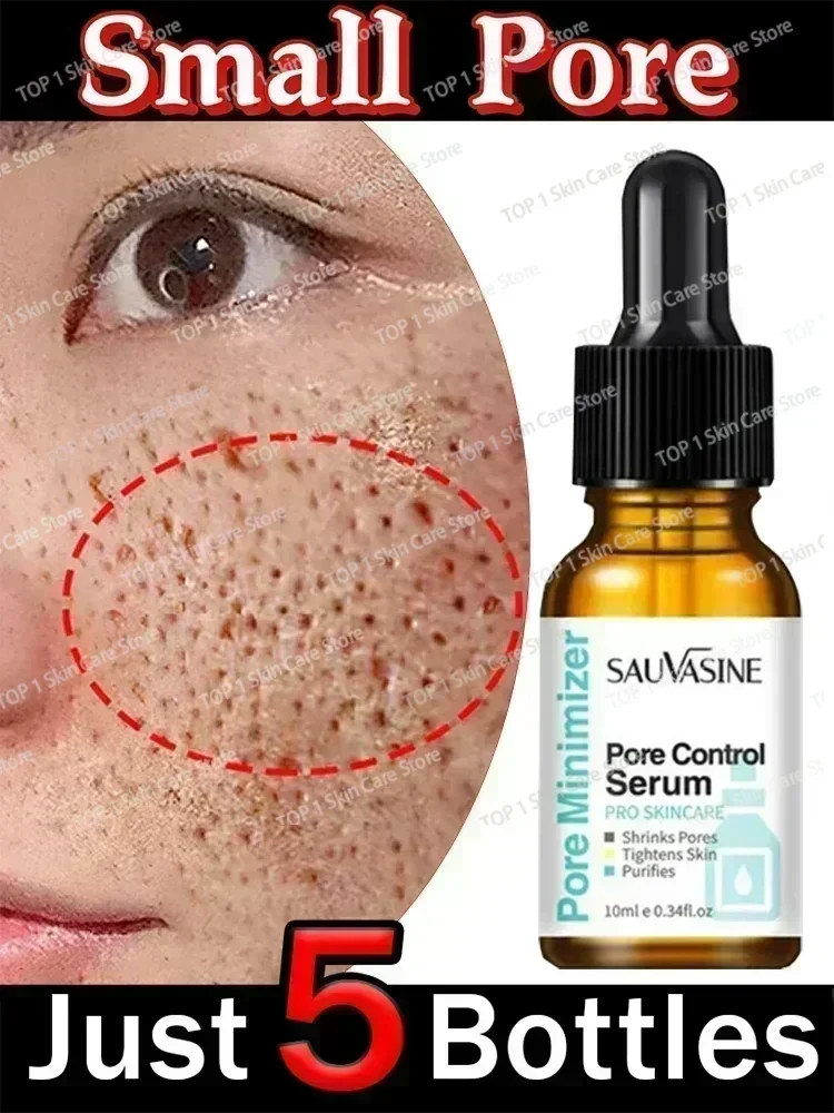 ᴳᴼᴼᴰ Acid Pore Shrinking Serum Face Removing Large Pores Tightening Repairing Facial Pore Minimizing Essence Oil Firm Skin Care