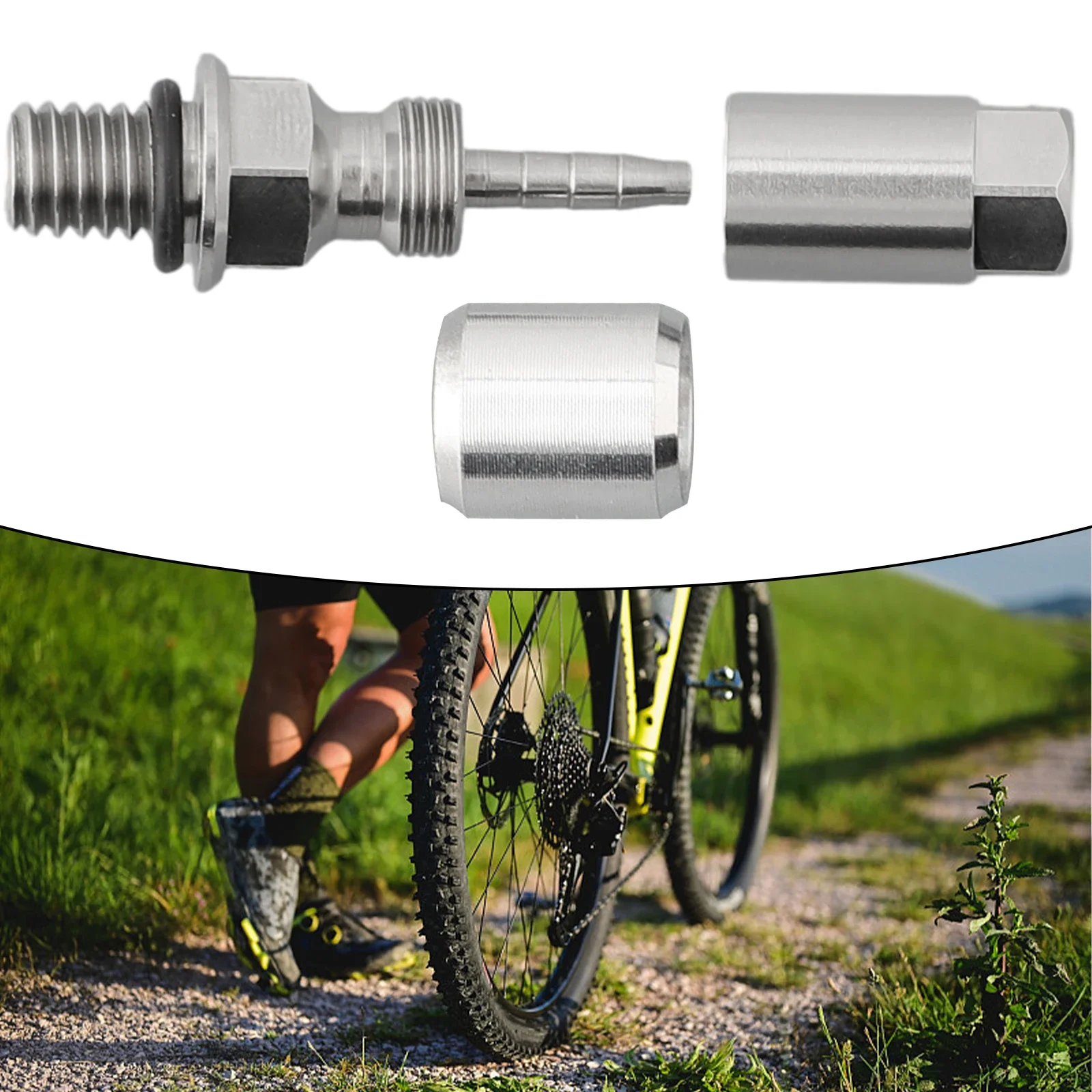 

For Formula Olive Connector Insert Hydraulic Hose Adapter Aluminum Alloy Stainless Steel 8g Weight 1 Olive Connector