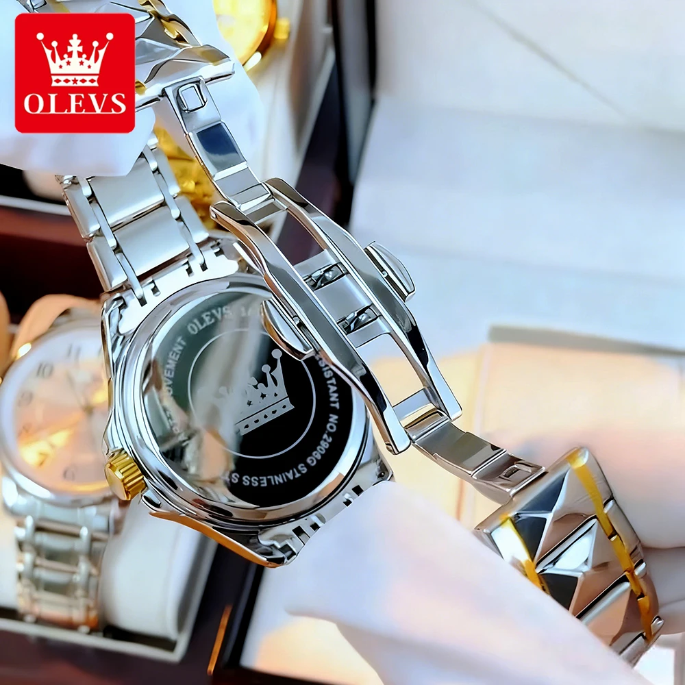 OLEVS Men's Watches Luxury Fas - Anti-Magnetic Watch 评论和价格