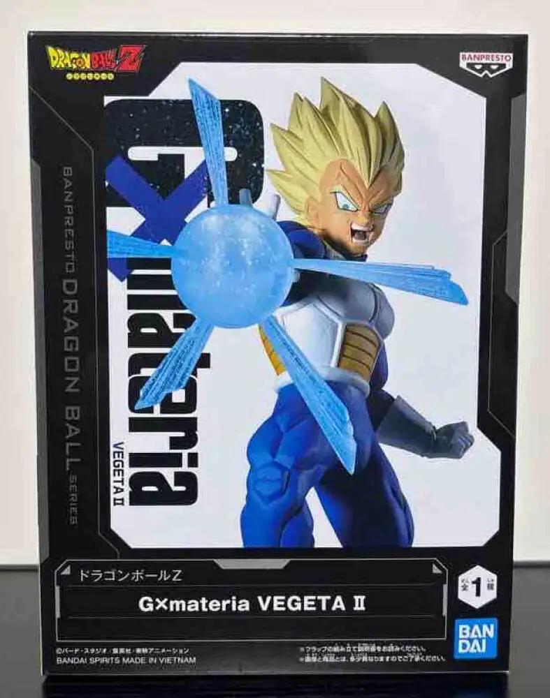 

Officially Licensed BANPRESTO Gxmateria Dragon Ball Z Vegeta Figure Anime Model Toy