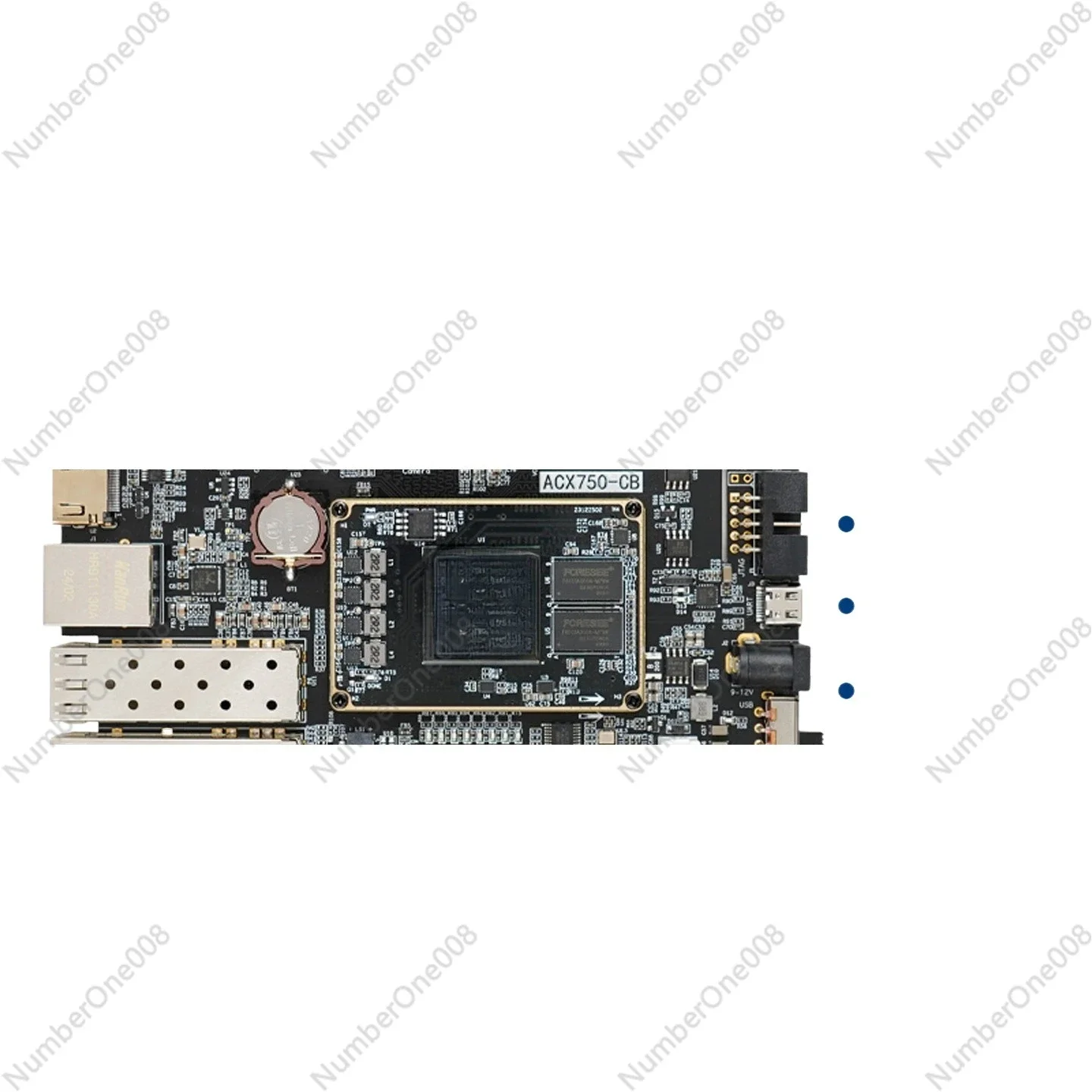 FPGA Board with PCIE Fiber Interface, High Speed GTP Transceiver Support, Learning Kit with Tutorial Resources