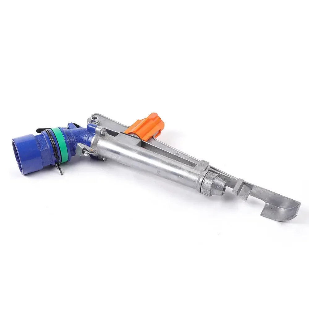 2" Heavy Duty 360° Adjustable Sprinkler Gun - Brass Core 160-200ft Range, 7-9lbs Pressure for Farm & Orchard Irrigation