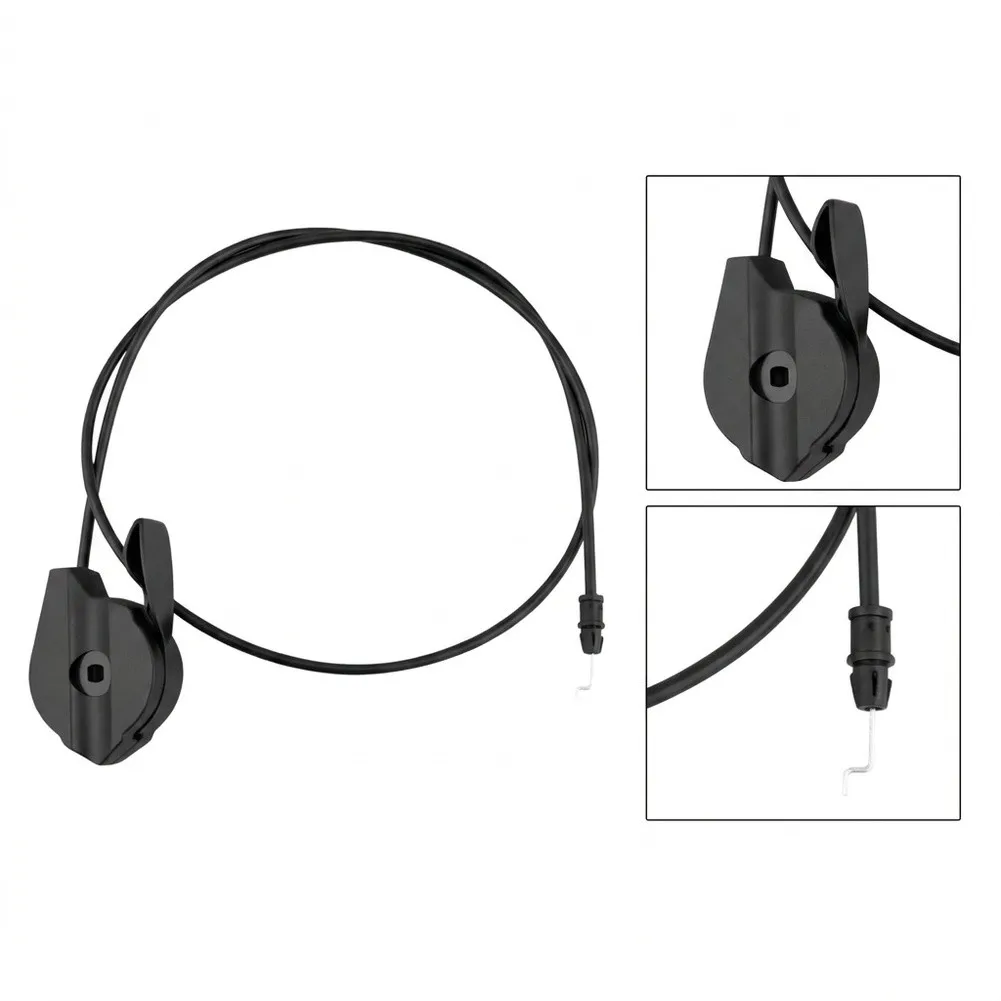 Throttle Cable 740194MA Replacement For 740194 7701016 Trimmer Parts Black Pull Cord, Garden Power Equipment Parts
