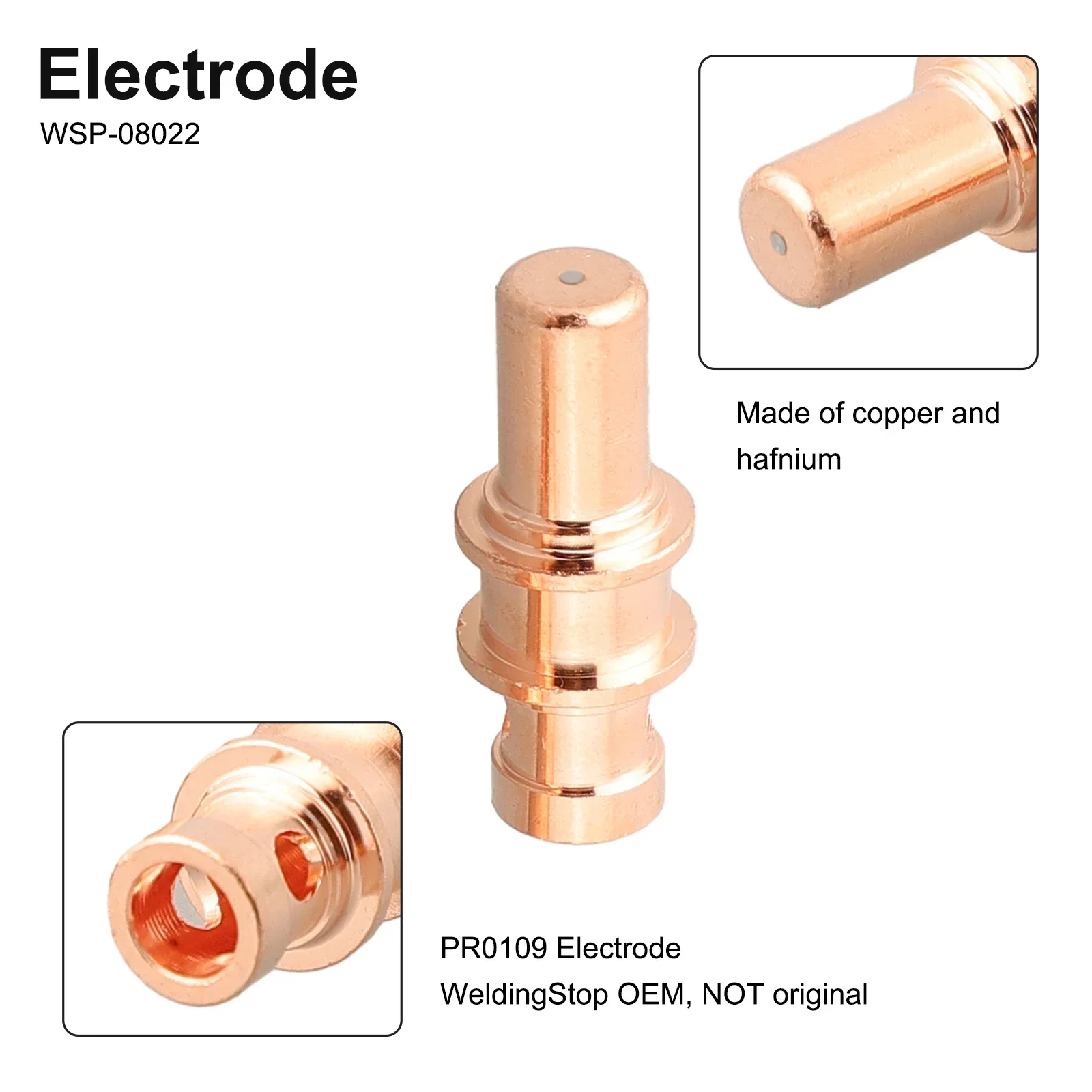 

Optimal Compatibility Exceptional Performance 20X ForTrafimet A81 Plasma Cutting Torch Electrode Nozzles Tips PR0109 PD010512