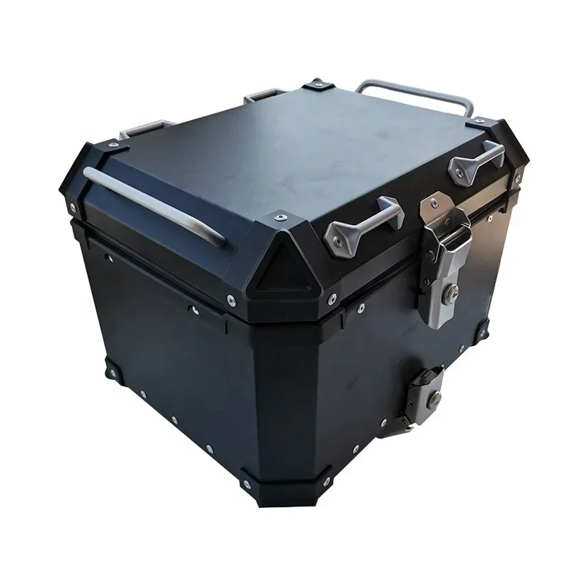 Universal Motorcycle 45L 55L 65L Rear Top Box Trunk Storage Helmet Luggage Toolbox Case Key Lock Tail Box for Honda Nmax