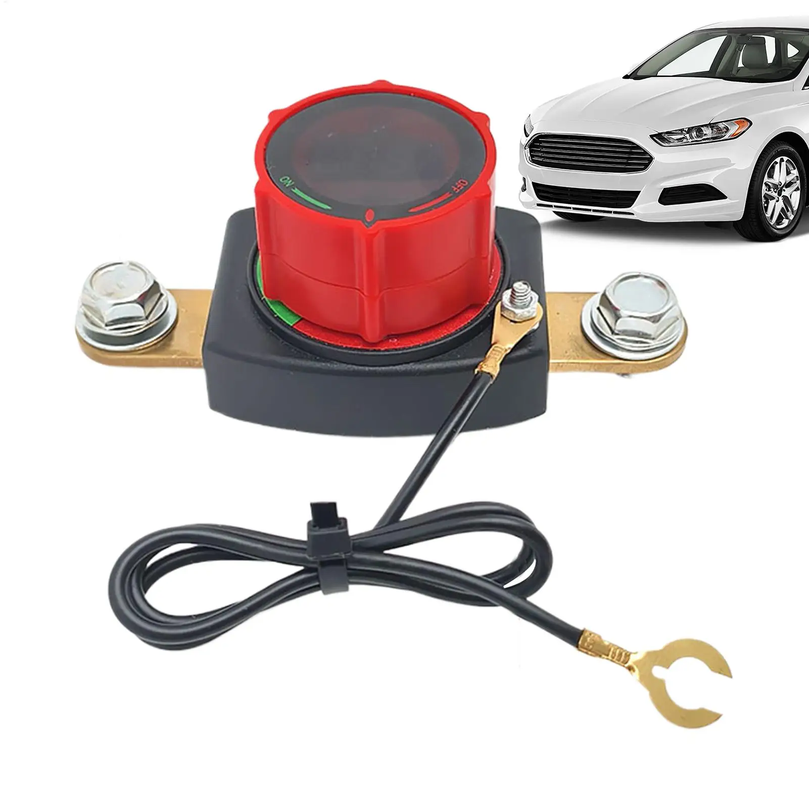 

Управление питанием аккумулятора с дисплеем напряжения Автомобиль Грузовик Управление отключением мощности аккумулятора Вольтметр Система компактное отключение