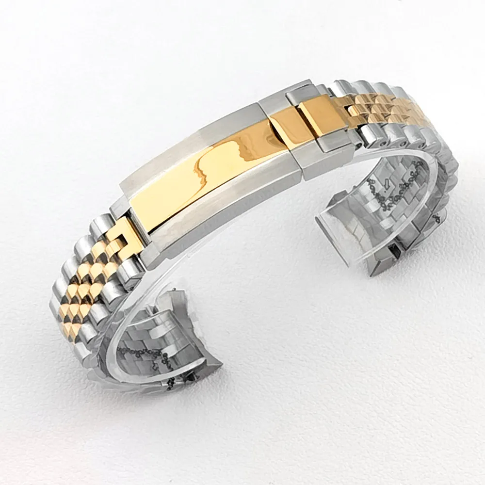 40,5mm Edelstahlgehäuse passend für NH35/NH36 Uhrwerk, Saphirglas, Ersatzteile, Zubehör, Silber, Schwarz, Roségold, Yacht-Uhrenbox – Detail 36