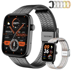 Metal 20mm 22mm Watch Strap For COLMI P71 Band COLMI P81 C81 P68 P76 P73 M42 Smartwatch band correa High Quality Bracelets Belt