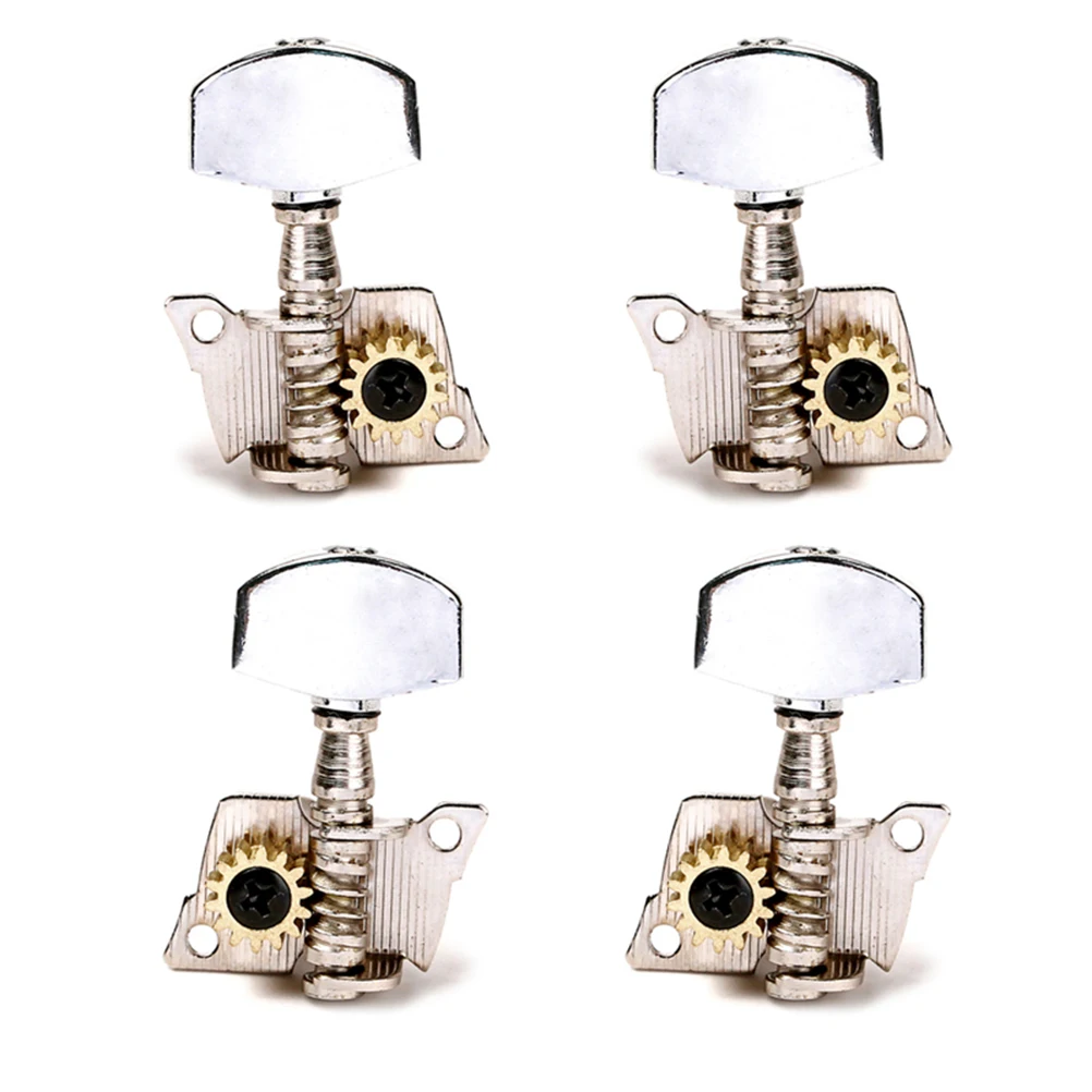

Tuning Pegs Machine Heads 2R 2L Durable Ukulele Guitar Accessories Replacement Broken Pegs Mounting Screws