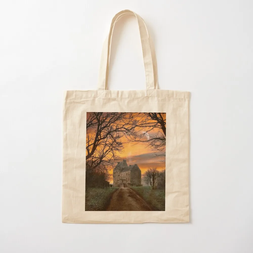 

Outlander Lallybroch Tote Bag eco pack tote bag canvas handbag custom bags Canvas Tote Bag