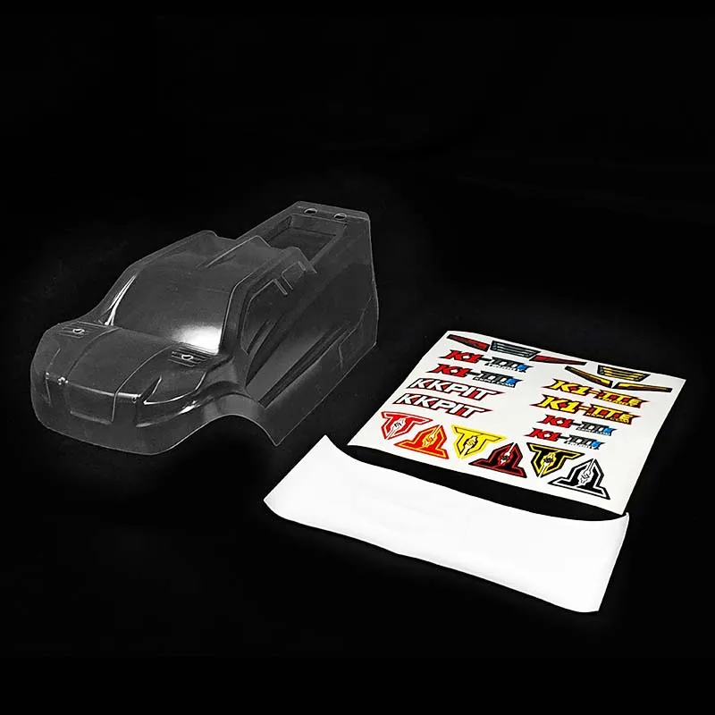 KKPIT-BODY-1/9 Pre-Cut PC1.5 Clear Truggy Body: KONE-T-71009