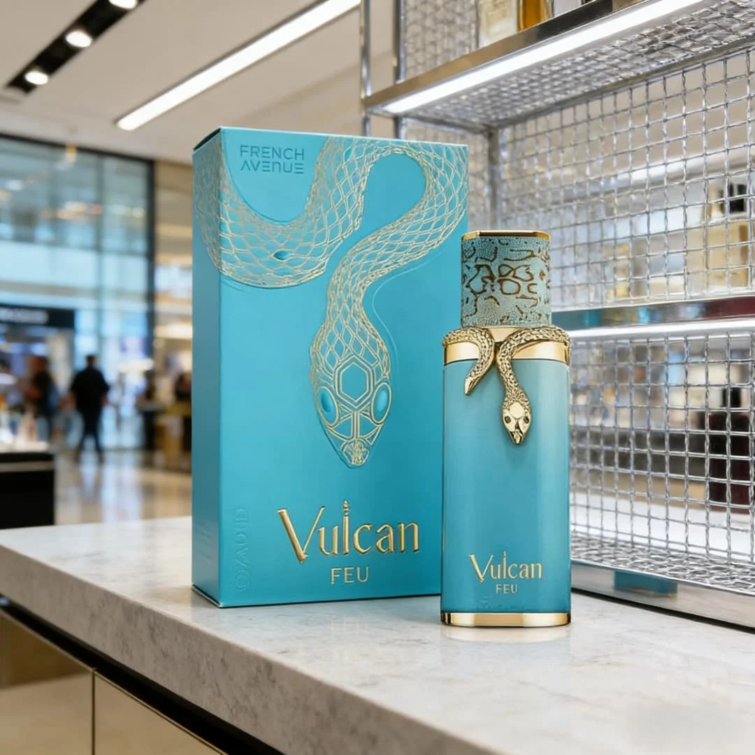 

French Avenue Vulcan Feu concentrated perfume 3.4 oz. 100 ml, fresh aquatic flower fragrance, full of smart, sweet and cool feel