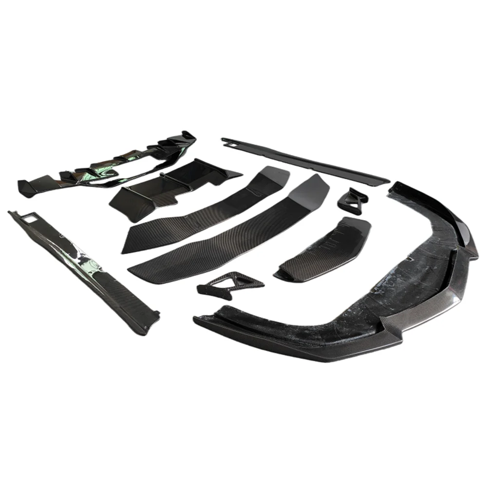 

DMC стиль из углеродного волокна, передняя губа, боковая юбка, задний диффузор, спойлер, комплект кузова для Lamborghini Aventador Lp700, автомобильные детали