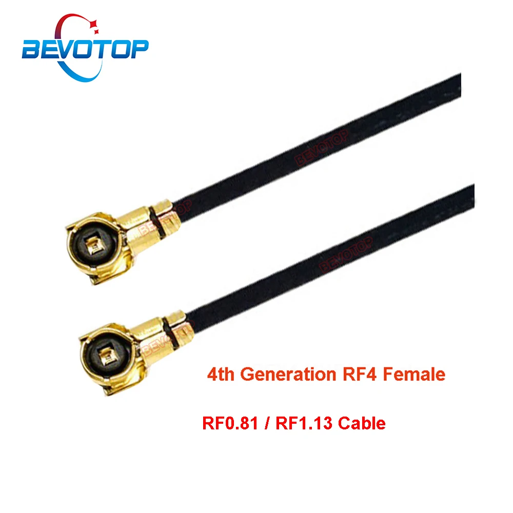 1PCS Ufl IPX MHF4 4th Generation RF4 Female to Female Jack RF0.81/RF1.13 Cable for GSM 3G 4G WIFI Modem Antenna Extension Jumper