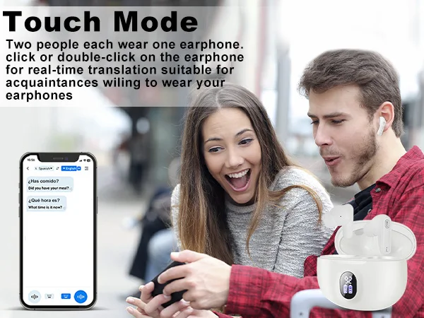 Наушники-переводчики языков поддерживает 144 языков BT5.4, высокоточные Bluetooth-наушники-переводчики в реальном времени с динамиками