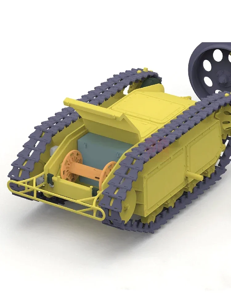 مجموعة نماذج تجميع الحرية F16003SP Sd. عربة مركبة هدم جالوت kfz 302 مع جندي من الراتنج بمقياس 1/16