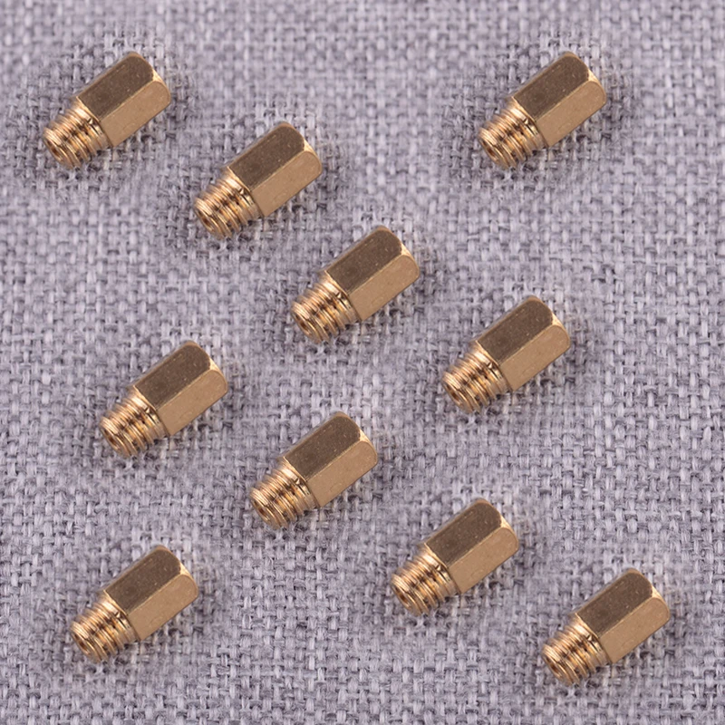 New 10Pcs/Set Carburetor Main Jet Nozzle Brass 50 55 60 65 70 75 80 85 90 95 Size Fit for Mikuni VM TM TMX AX100