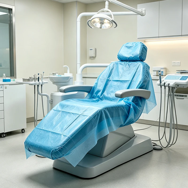 1/3pcs Dental Chair Seat Cover Portable Non-woven Table Cover Disposable Dental Chair Accesories Waterproof Protective Case