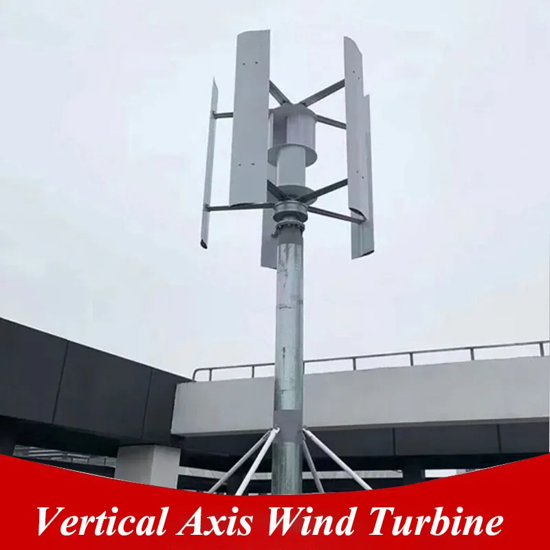 

30KW 20KW Vertical Wind Turbine Generator 48V 110V 220V 380V Free Energy Magnetic Alternators With Grid Tie Inverter For Home