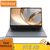 Ninkear N15 Air Laptop 15.6 inch 1920x1080 IPS Screen, Intel N150 4 Core Max 3.6GHz, 16GB RAM 512GB SSD, 2.4/5GHz WiFi Bluetooth