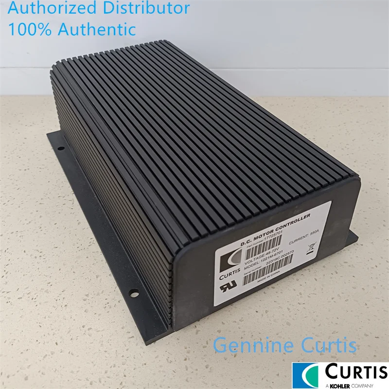 Originale Curtis 1221 1221M-6701 48V 60V 72V 80V 550A DC Motor Speed Controller carrello elevatore carrello da Golf veicolo per la movimentazione