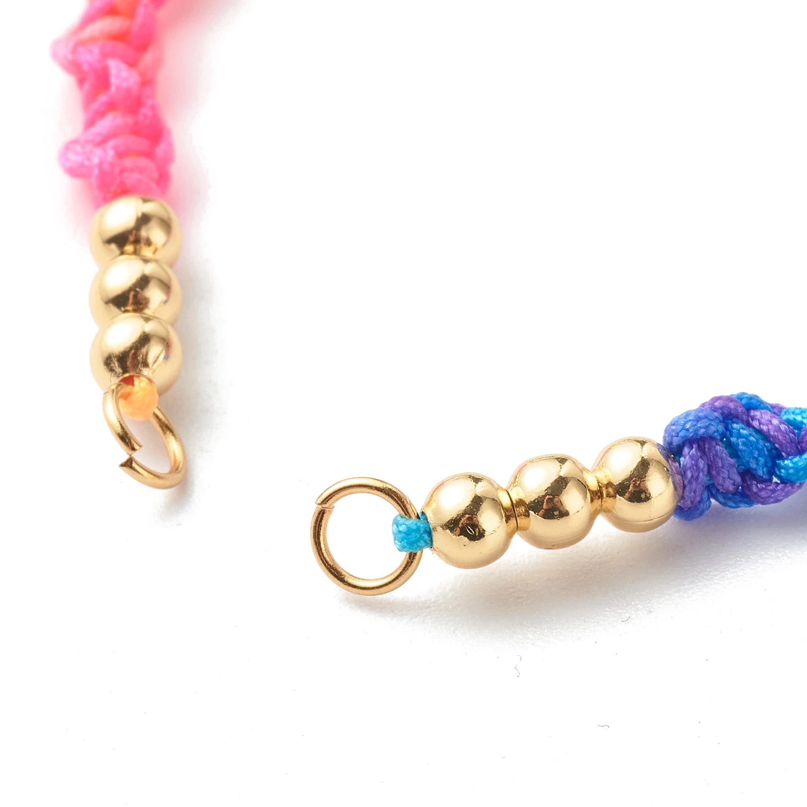 20Pcs Adjustable Nylon Braided Cord Bracelets Making Rope Thread for DIY Bracelets Bangle Jewelry Making Lucky Friendship Gift