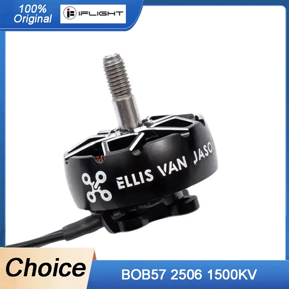 

iFlight BOB57 2506 1500KV 6S FPV Motor with 5mm Shaft For RC FPV Racing Drone
