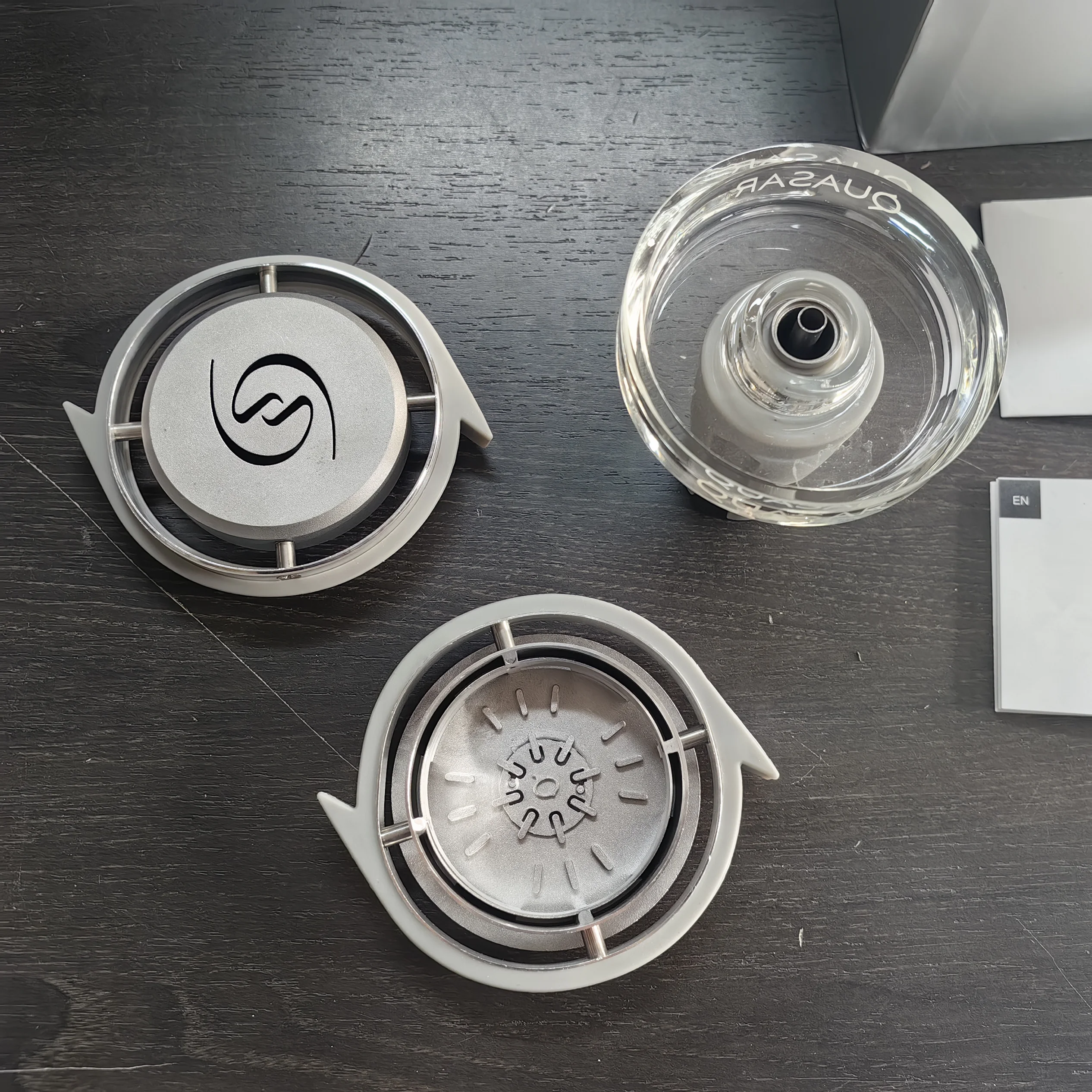 وعاء دخان QUASAR Soical - مجموعة أوعية الشيشة المصنوعة من السيليكون الفرنسي مع شاشة فحمية لرأس الشيشة العربية #4