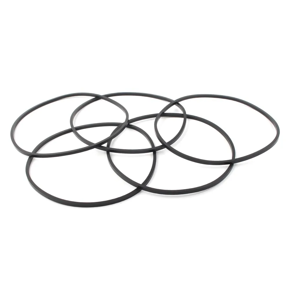 5Pcs Rubber Motorbike Clutch Cover O Ring Derby Gasket For Harlay Sportster 883 1200 1994-2017 XL883 XL1200