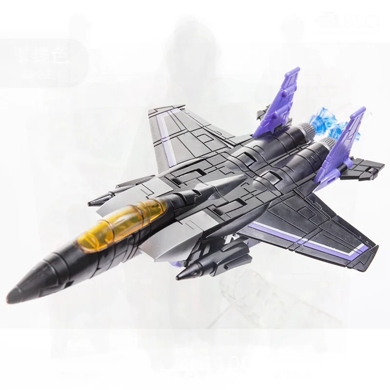 Jinbao Flying Team Red Spider Diamond Fit Deformation F15 Mały Model Wojenny Kieszonkowy z Plastiku Transformers Kolekcjonerski