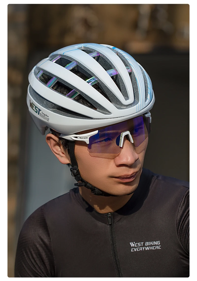 WEST BIKING Fahrradhelm Ultraleichter Fahrradschutzhelm für Erwachsene MTB Rennradhelme Männer Frauen Racing Atmungsaktiver Helm – Detail 16