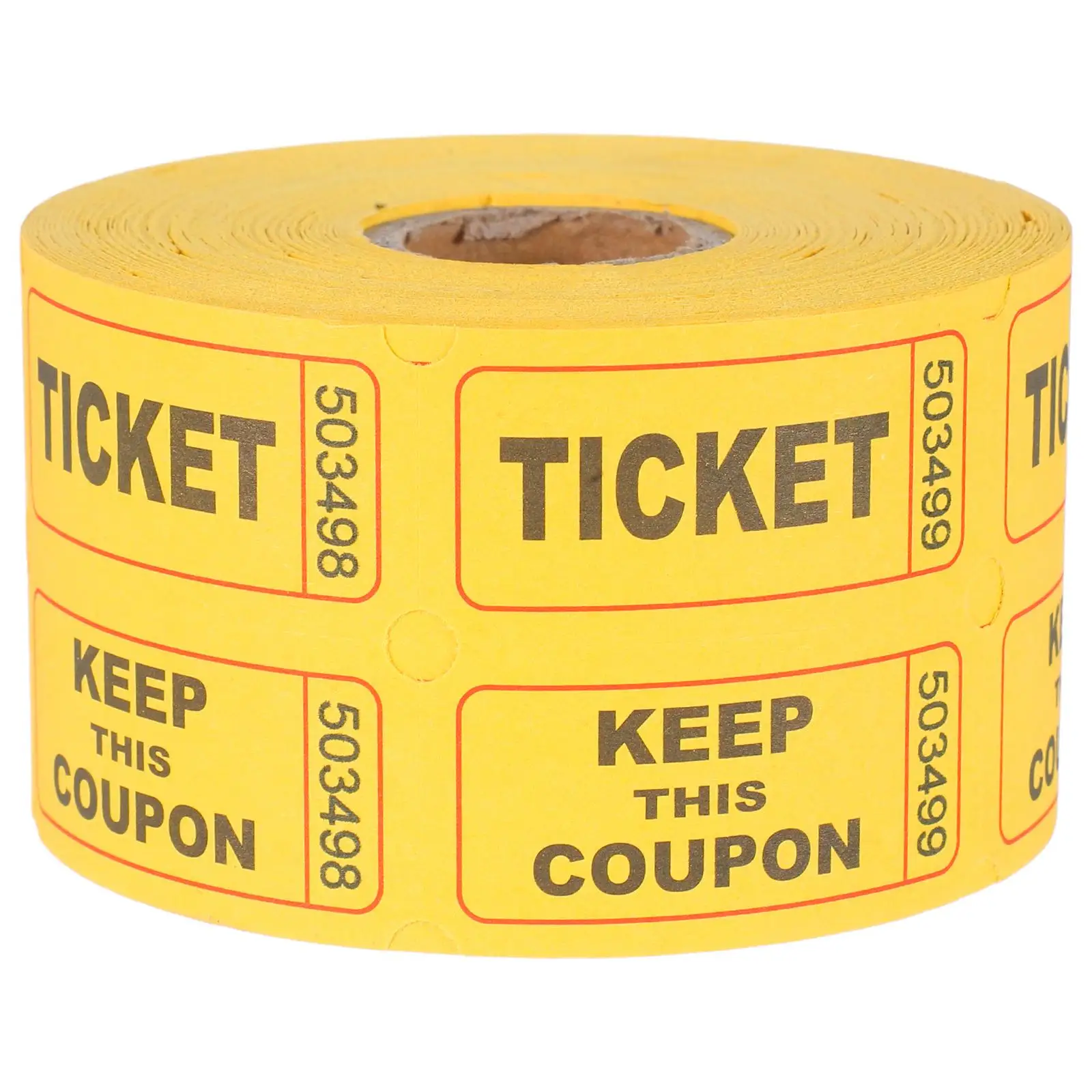 

200Pcs Raffle Ticket Double Offset Paper Printable Reward Trade Show Event Door Prize Celebration Corporate Party