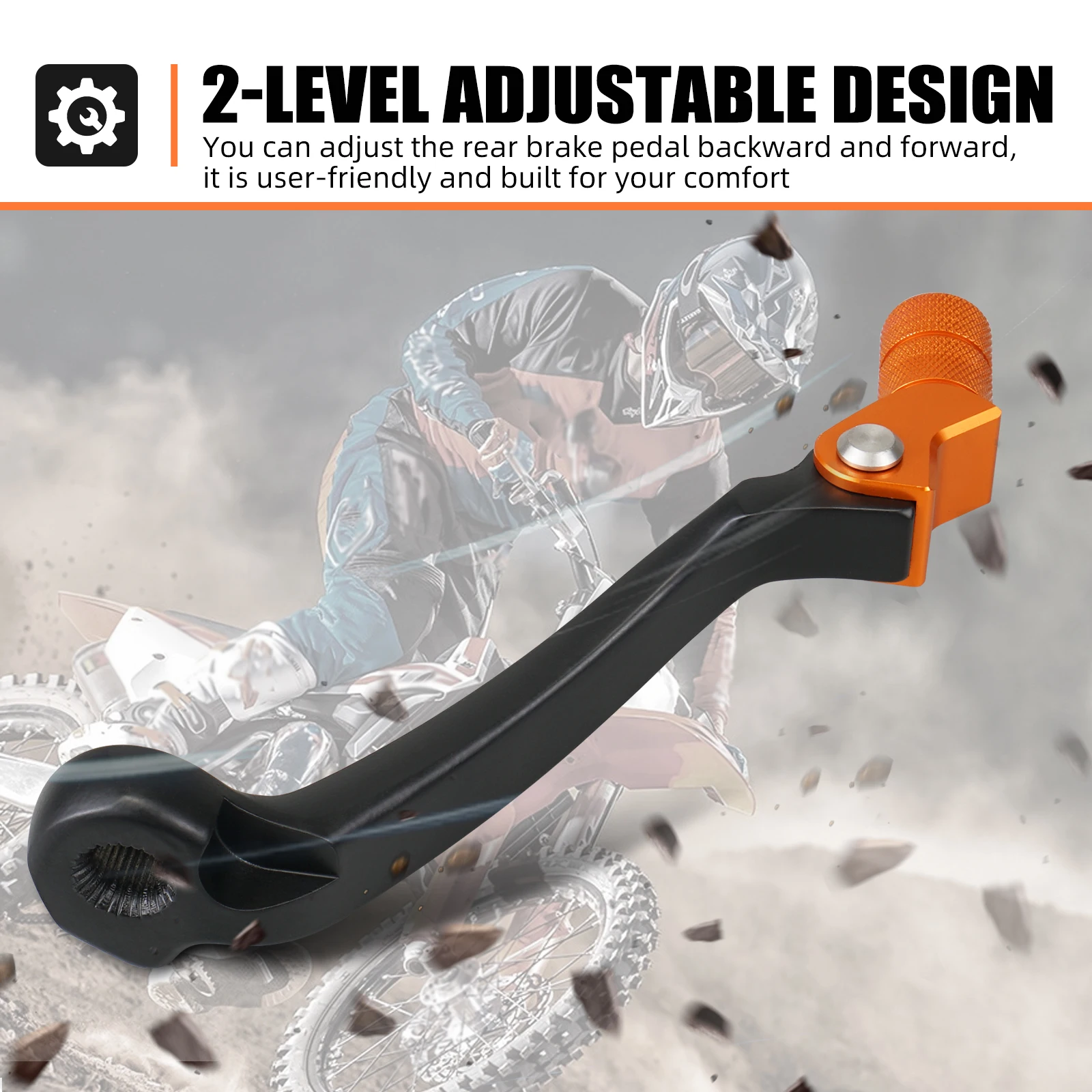 NICECNC For 2023 2022 2021 KTM EXC 300 XCW TPi 6D EXCF 450 350 SX125 SXF 450 Husqvarna TE300 FE450 GasGas EC300 Gear Shift Lever - Image 6