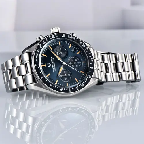 Imagen 2 del producto Nuevo Reloj PAGANI DESIGN 2026, Tributo al CK2998, Reloj de Luna, Relojes de Cuarzo Retro de Lujo para Hombre, Cronógrafo Deportivo de Acero Inoxidable para Hombre