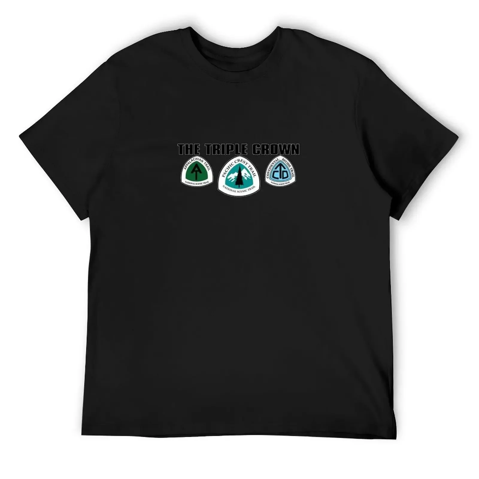 

hiking triple crown T-Shirt boys animal print plus sizes graphic t shirts mens shirts graphic tee