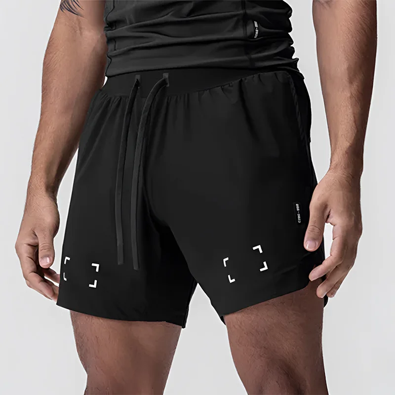 Pantalones cortos de culturismo para hombre, Shorts transpirables de secado rápido para gimnasio, Fitness, baloncesto, chándal, Verano