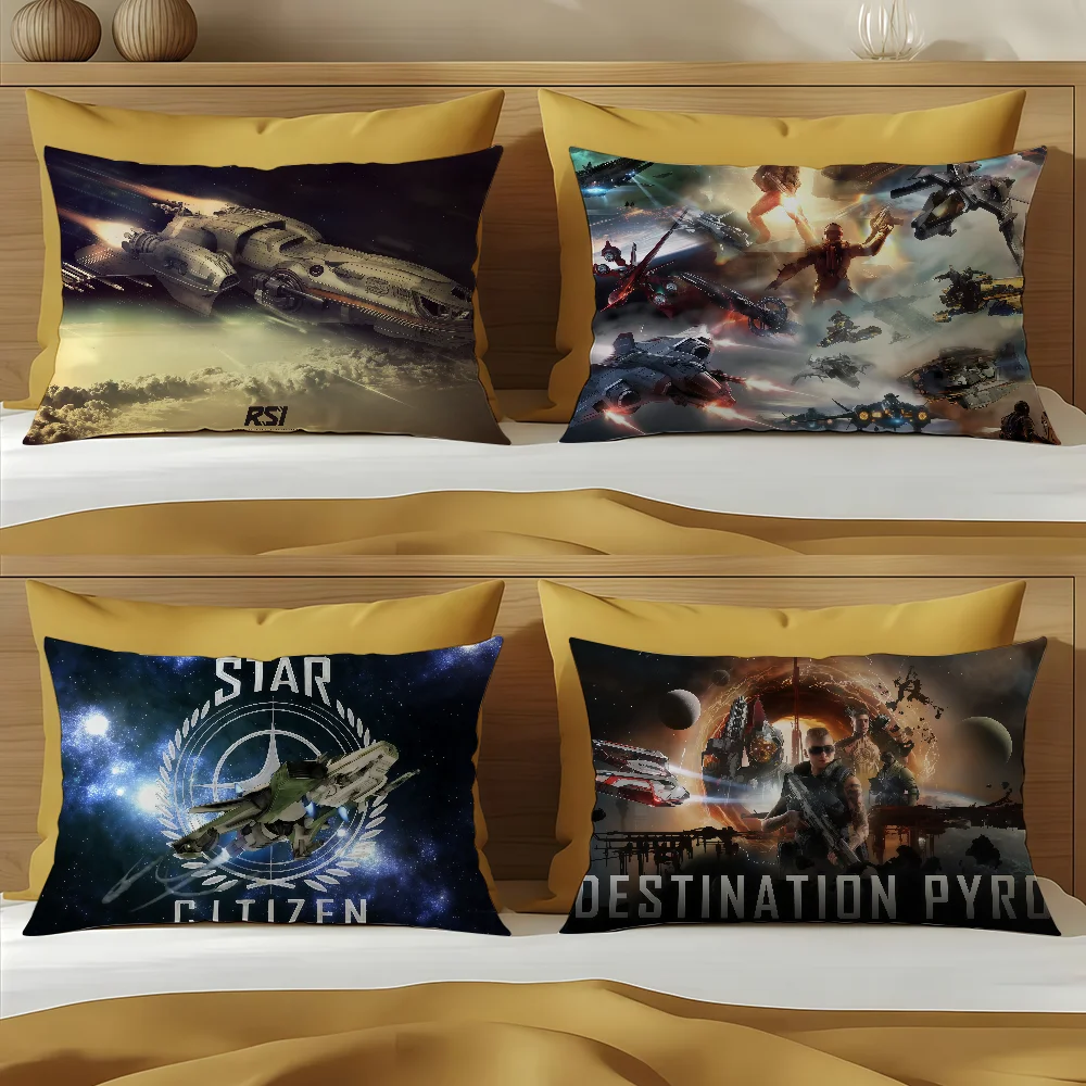 Game Star C-Citizen cushion cover Hit product Sofa living Room Office Rectangle Pillow Home Coffee Shop Bedding