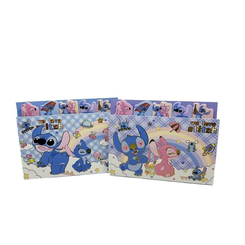 Stitch Disney Sticky Notes Kawayiii School Supplies Anime Cute Stationery Post-it Notes Office Accessories Children\'s Toys Gifts