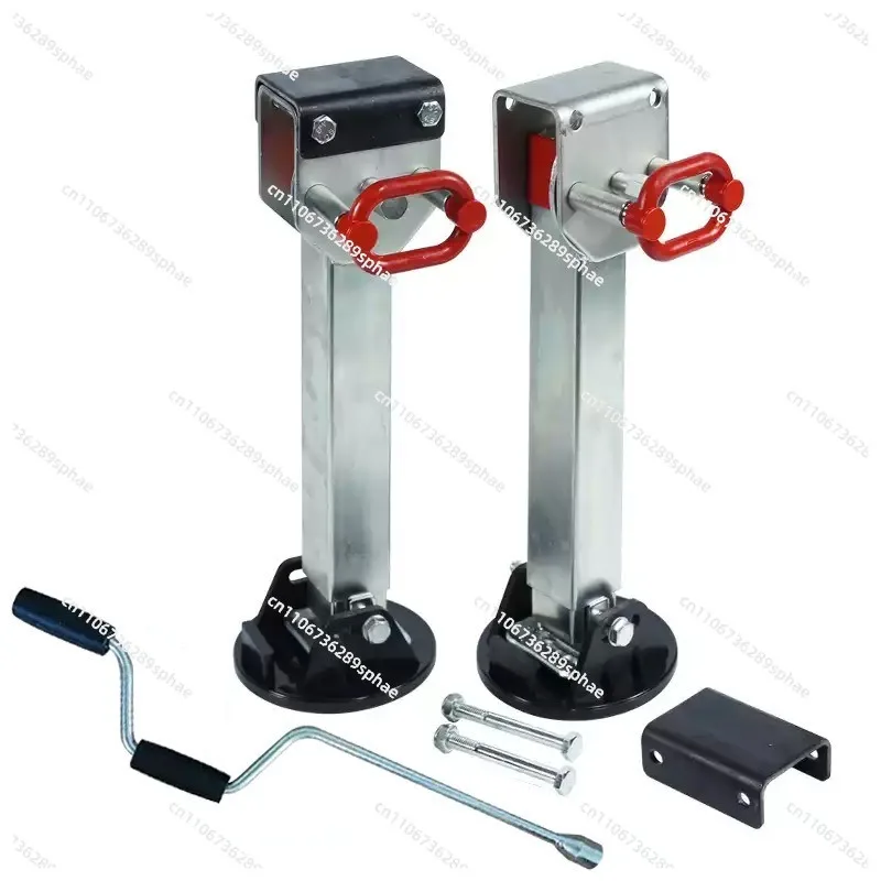90 Degree Folding RV Heavy Duty Outriggers Handle Trailer Jack Hand Crank Balance Support Modification 1PCS