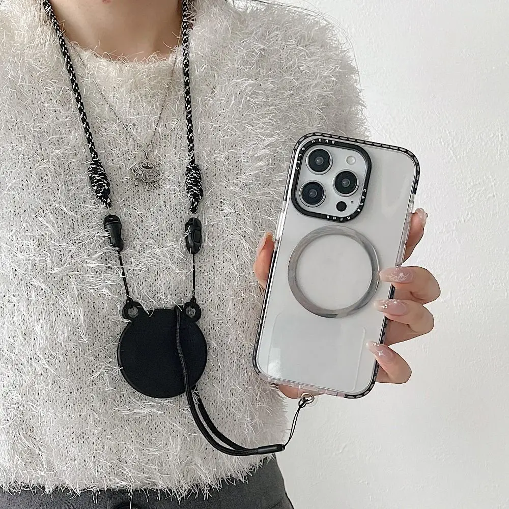 

Crossbody Magnetic Mobile Lanyard Hanging Cord Free Hands Cell Phone Strap Anti-lost Universal Clip Smartphone Chain