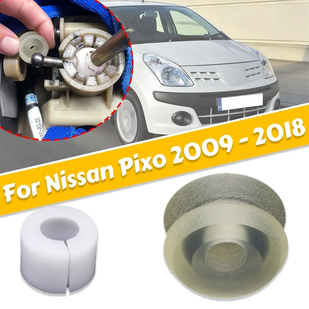 

Ремкомплект ручной коробки передач для Nissan Pixo 2009-2018, рычаг переключения передач, поворотная втулка, резиновая втулка, втулка, запасные части