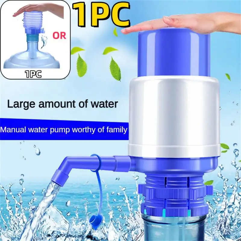 Distributeur de pompe manuelle à action de vide innovante, eau potable en bouteille portable, presse à main perfecTube