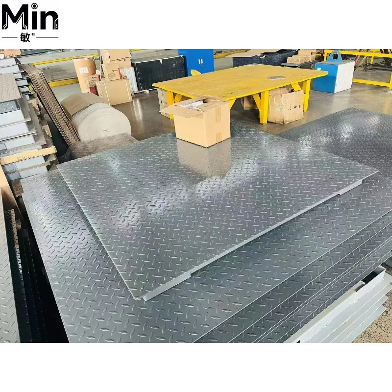 1000kg 2000kg 3000kg Heavy Electronic Industrial Floor Scale Platform Weighing Scale for Warehouse