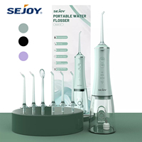 Sejoy Water Flosser High Pressure Dental Oral Irrigator Dental Water Pick 4 Clean Modes Magnetic Charging