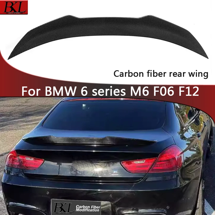 

For BMW 6 series M6 F06 F12 F13 PSM style Carbon fiber rear wing, trunk spoiler, car modification rear wing upgrade body kit