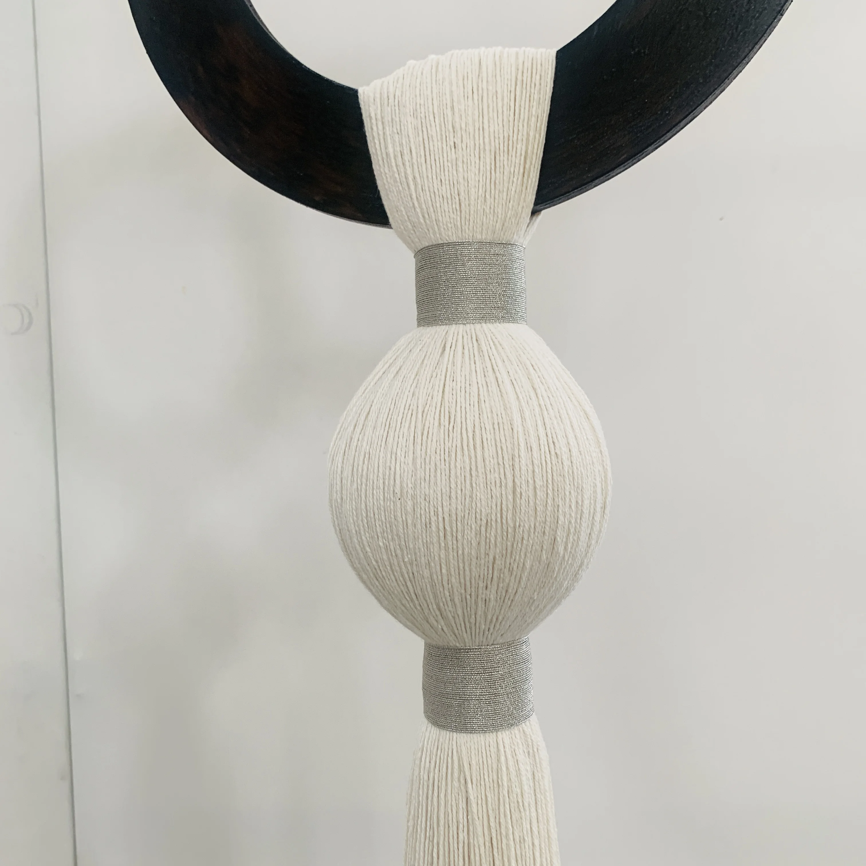 #￥Cotton Weaving Cord Art Deco Macrame Wall Hanging for Room Decor Christmas Wedding Birthday Ornaments