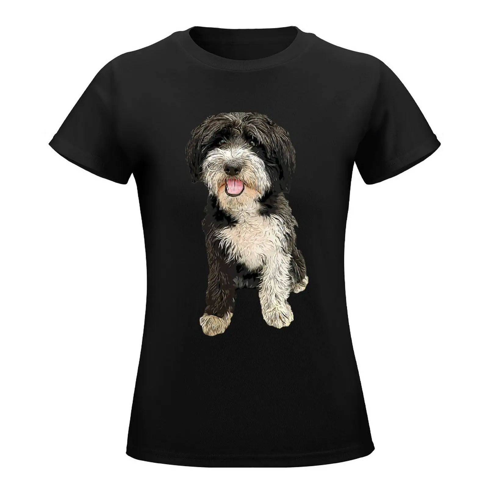 Havanese Puppy Dog T-Shirt plus size tops oversized funny t shirts for Women loose fit