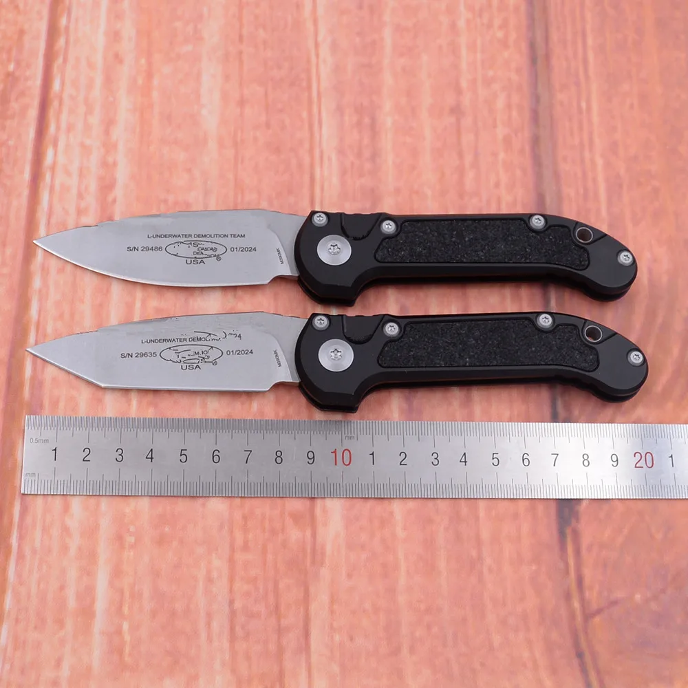 JUFULE 2024 MT Underwather Mark M390MK Blade Aluminum Folding Pocket EDC Tactical Tool Camping Hunting Utility Outdoor Knife