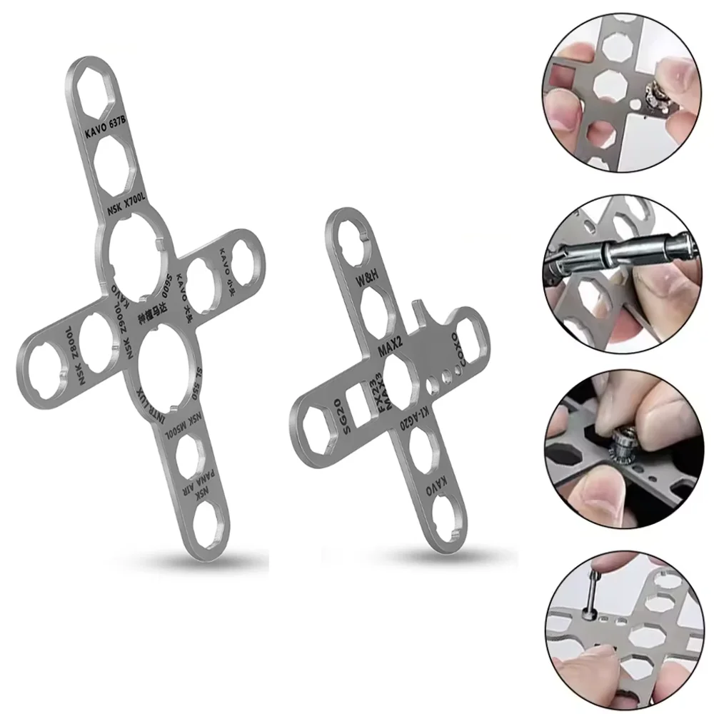 

Dental Multi-Function Wrench Turbine Handpiece Torque Wrench Implant Motor Cartridge Rotor Repair Remover Tool