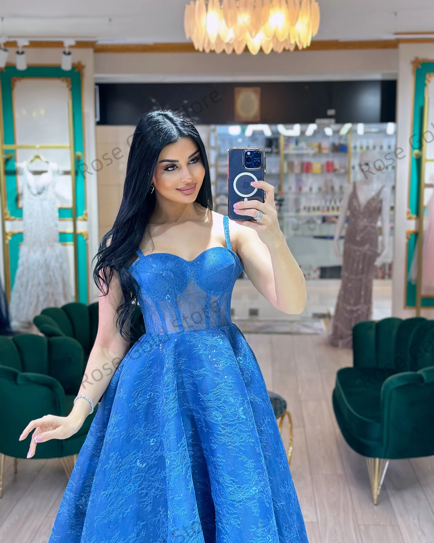 Sukienki na studniówkę w kolorze niebieskim, krótkie, z dekoltem w serduszko, koronkowe sukienki koktajlowe na formalne okazje, urodziny, suknie wieczorowe damskie.